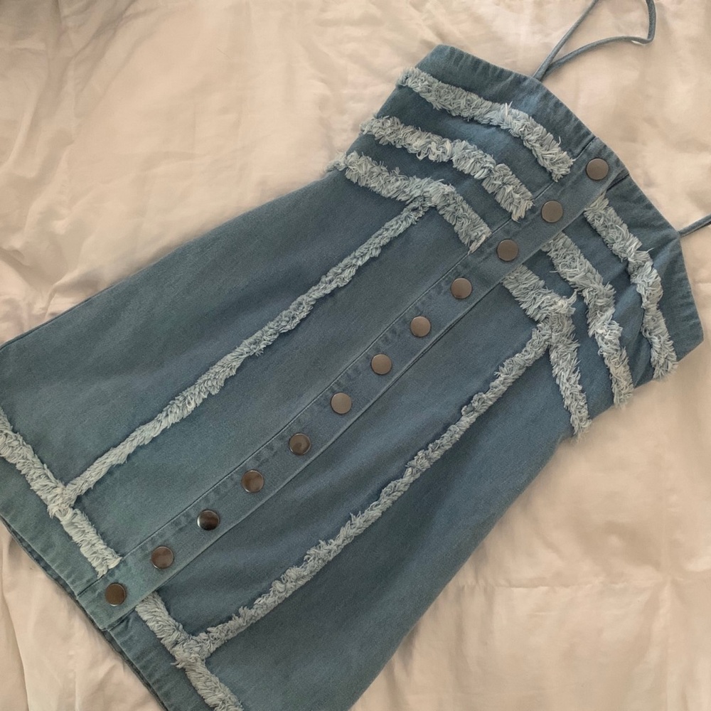C/MEO Collective Denim Dress